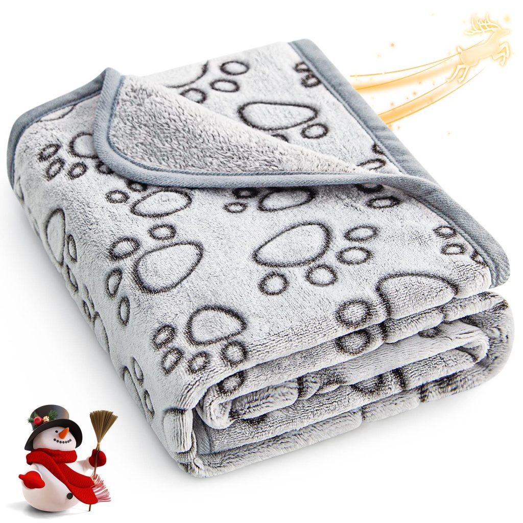 Stuffed Premium Soft Dog Blanket