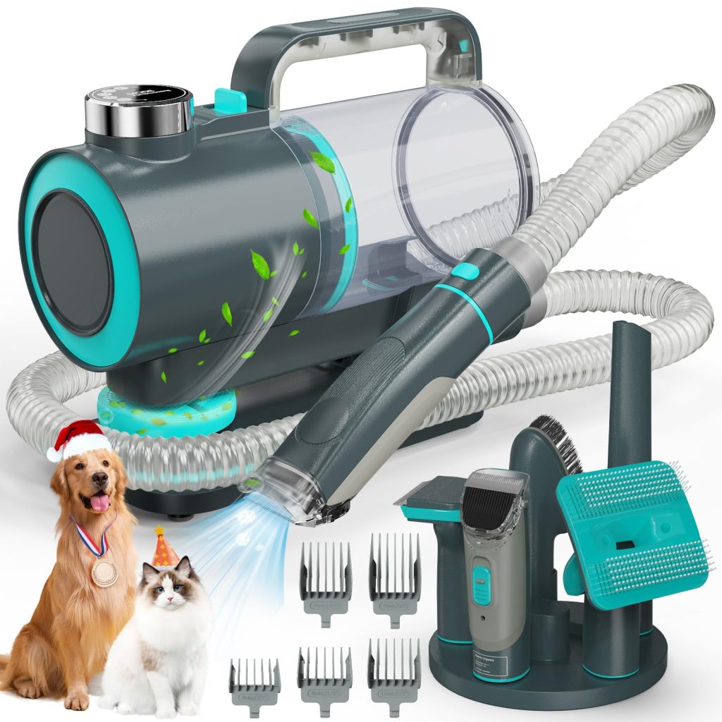 Nsoyos Dog Grooming Vacuum Kit