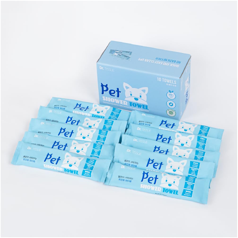 Pet Wipes Extra Large 10 Counts