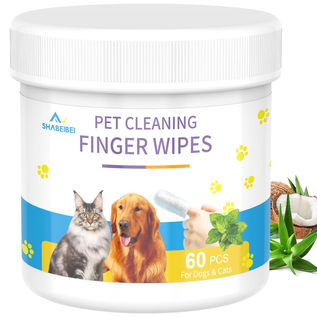 SHABEIBEI Dog Teeth Cleaning Wipes